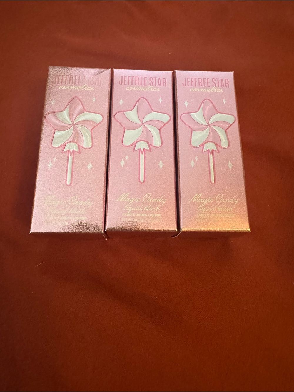 Jeffree Star Magic Candy Liquid Blush - Pink & White Packaging